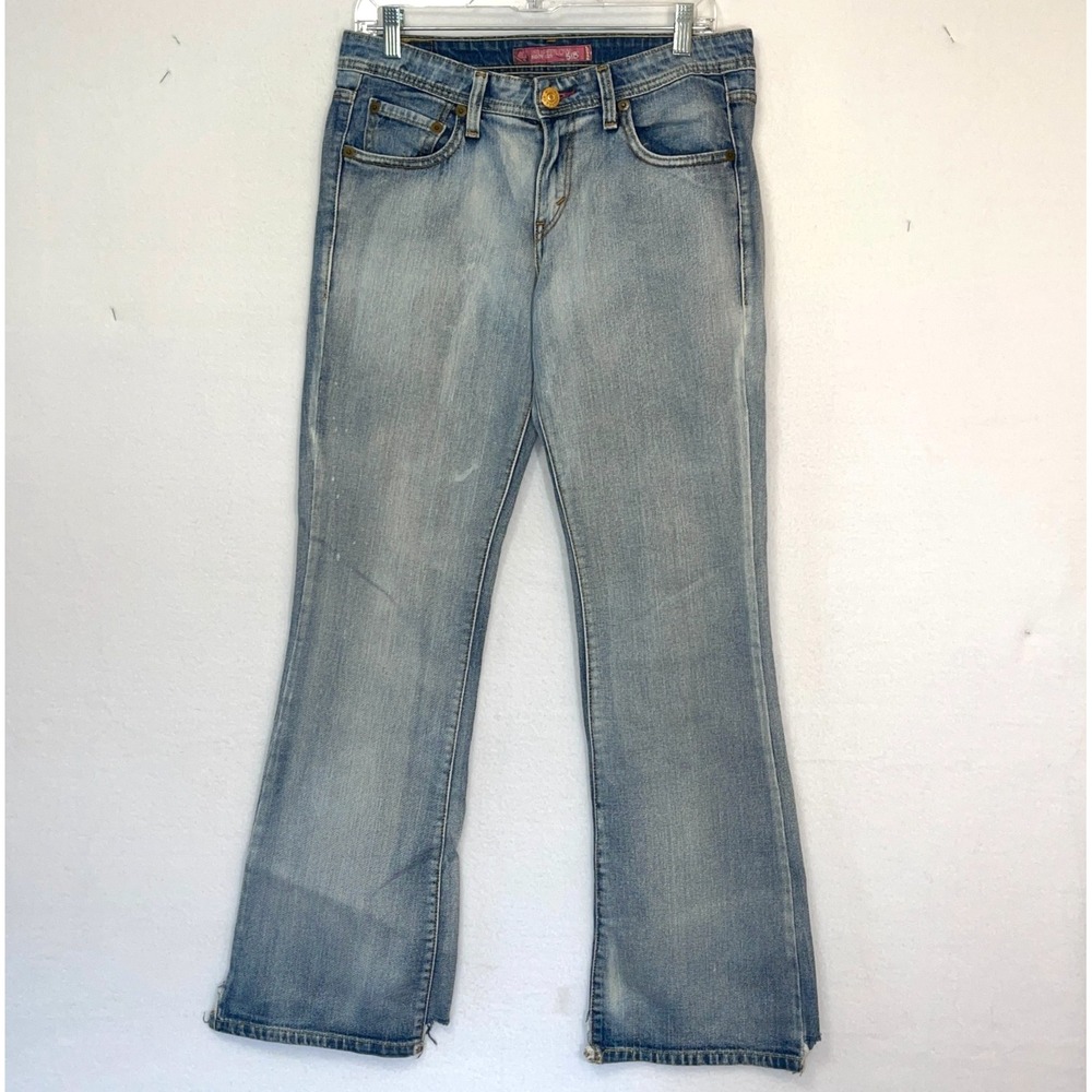 Levi's y2k 2000s Super low boot cut flare jeans women's junior's sz 9‎ 518